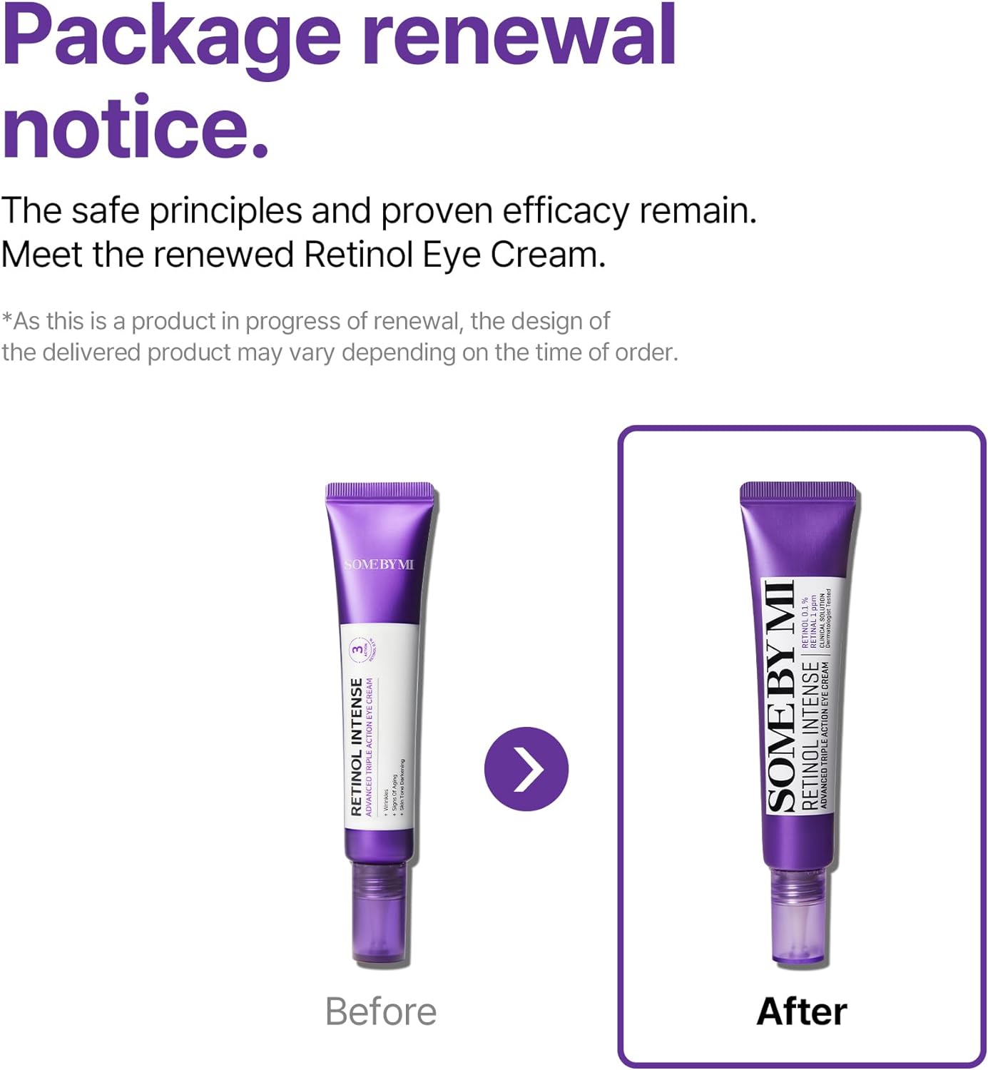 SOME BY MI Retinol Intense Advanced Triple Action Eye Cream 30ml